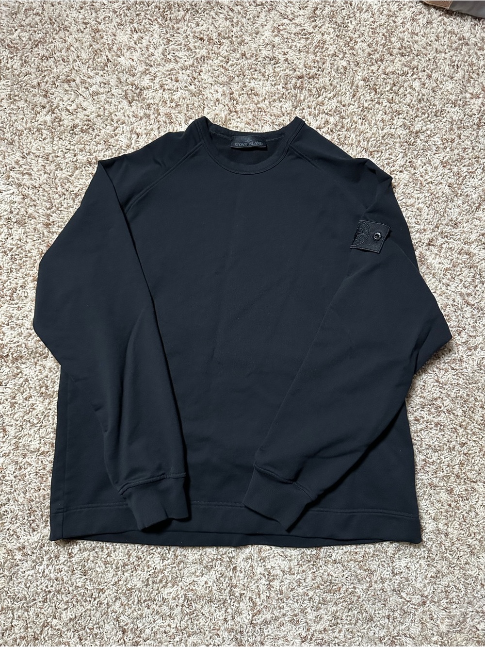 Stone Island Ghost Sweatshirt Black